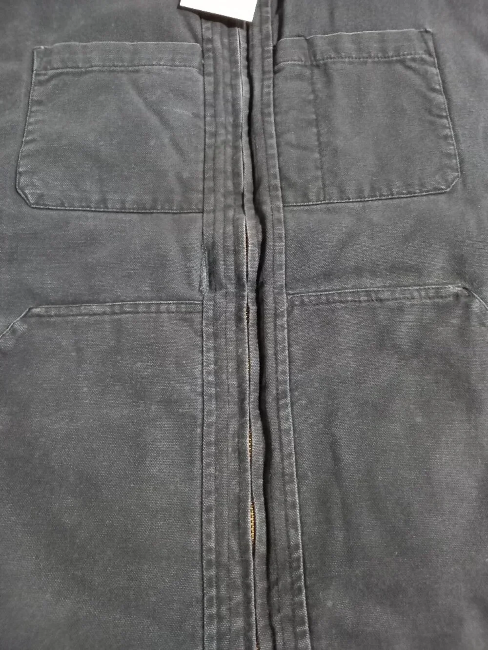 Concealed Carry Canvas Vest - Black | XL (2XL tag) - Picture 6 of 12